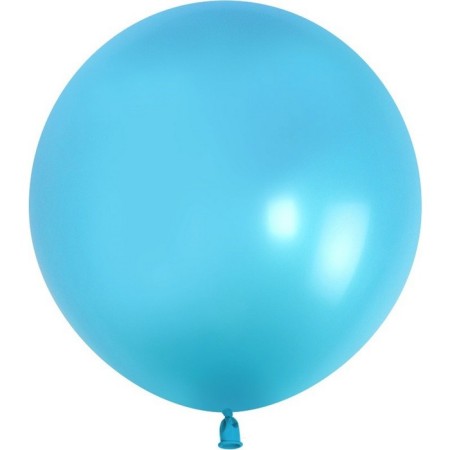 Latex ball 36 ", pastel, 1 pc., Blue