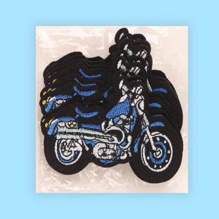 Thermal appliance "motorcycle", 8 × 6 cm, blue color-4