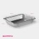A set of foil for baking and baking shares, 3.1 l, 32.5 × 25.8 × 6.3 cm, 2 pcs