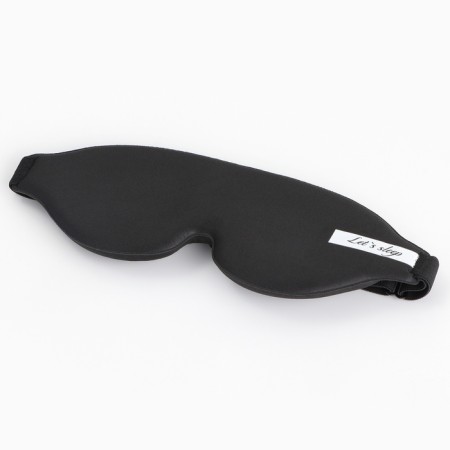 Sleep mask let’s Sleep, 24 x 10 cm, black color-2