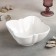 Porcelain salad Magistro "Blanche. Figure square ”, 1.35 l, 18 × 18 cm, white color