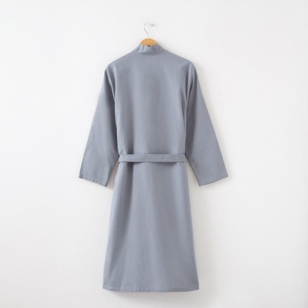Wafel male extension bathrobe and I am Size 58-60, gray, 100% cotton, 200g/m2-6