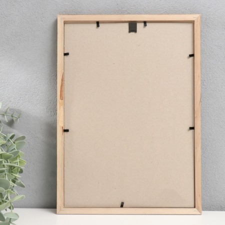 Photo frame tree "Image Art" C15 21x30 cm, (plastic screen), light brown with gold p-2
