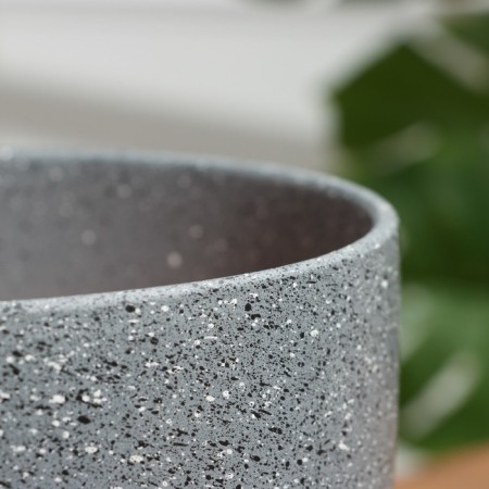 Flower pot "ripples" gray, 4.7 l-2