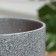 Flower pot "ripples" gray, 4.7 l
