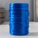 Yarn "for knitting washcloths" 100% polypropylene 400m/100 ± 10 g cylinder (blue pearl) mix