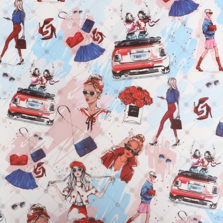 Paper packaging, glossy bilateral "beauty", 70 x 100 cm-4