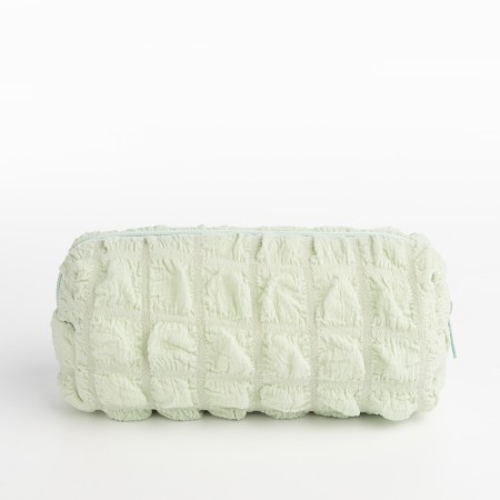 Lightning cosmetic bag, green color-1