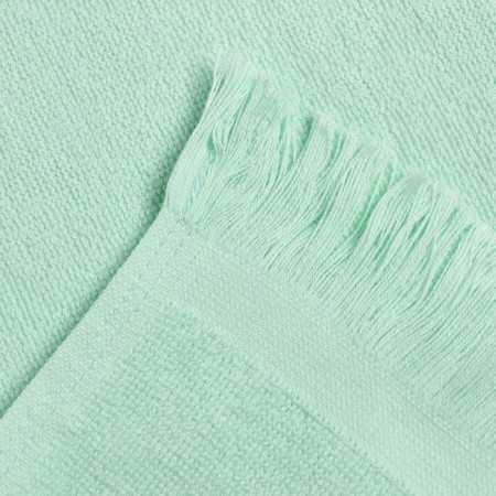 Tenle Love Life Fringe, 30x60 cm, mint color, 100% cotton, 380 g/m2-3