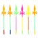 Light wand "spear", color mix