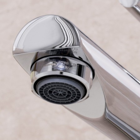 Wasserkraft Main 4103H sink mixer, single -leaf, pour 197 mm, chrome-1