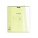 Notebook 12 sheets in the Erichkrause Coverpro Neon Classic, plastic cover, offset block, whiteness 100%, yellow