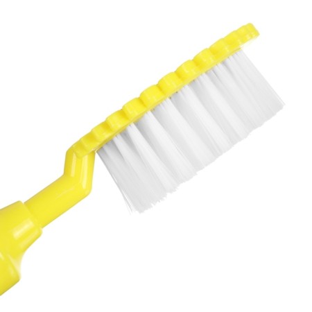 A set of combing a rattle of "lion", 2 items: comb with teeth + brush-3