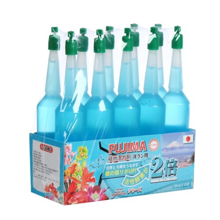 Japanese Fujima fertilizer for all types of orchids, blue, 35 ml, 10 pcs