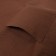 Apron Ethel Freedom 60x70 cm, dark brown color, 45% luna, cotton 55% 395 g/m2