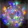 Garland “thread” 10 m, IP44, UMS, white thread, 100 LED, glow of multi, 8 modes, 24 V