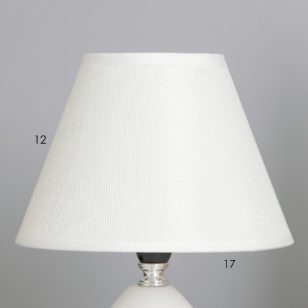 Table lamp "Marquise" 1x40W E14 white 18.5x18.5x27cm-2