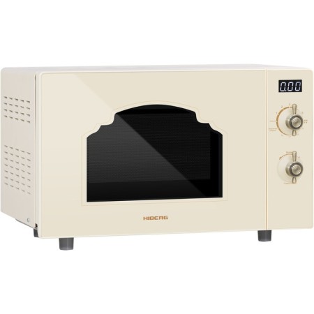Microwave oven Hiberg VM-4285 YR, 700 watts, 20 l, beige color-1