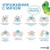 Dinosaver bath set, a washcloth with a toy, 2 tactile balls, crush me