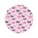 Pareo and beach rug "Flower Lenovers", D = 150 cm