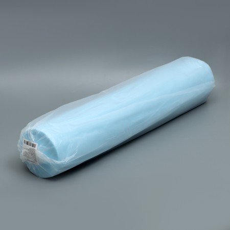 Disposable sheets in the roll of UNIT 70*200 "Standard" Blue 10 g/m2 with perforation