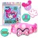Silicone Bracelet with replaceable jibitsami, 3 Jibits included, Minnie Mouse