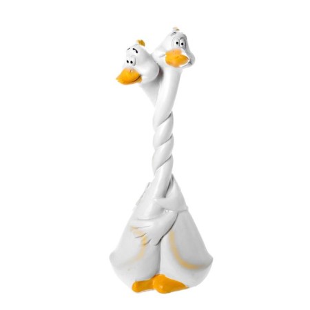 Souvenir Polystone Hugs "Ducklings" 17.3x7x4 cm-4