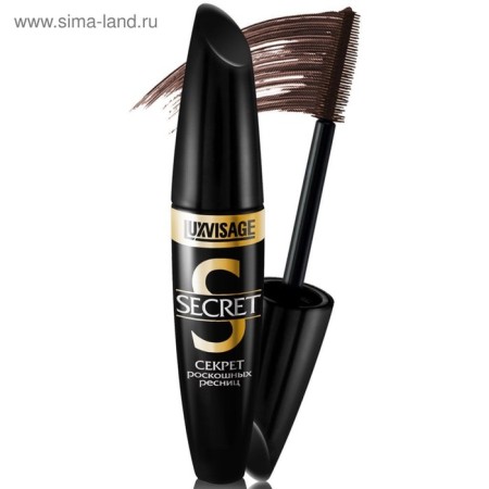 Luxvisage mascara "Secret of luxurious eyelashes", tone of brown-2