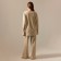 Home suit (shirt and trousers) SL Home p. S, beige