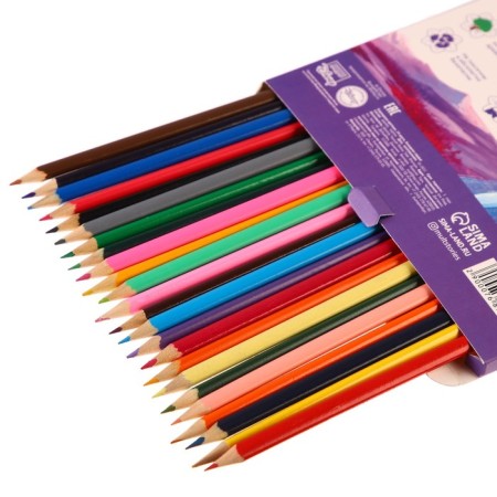 Pencils colored 24 colors, cold heart-2