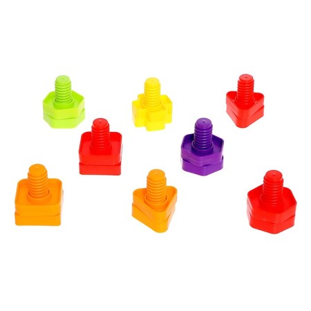 Designer "Bolts and nuts", 10 cards, transport-1