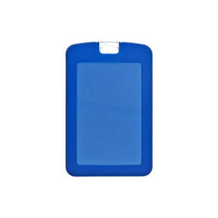 Baiga vertical, external 110x70 mm, internal 83x52 mm, silicone, blue