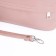 Janelli Cross-Boda Bag on a zipper, 2 outer pockets, powder color