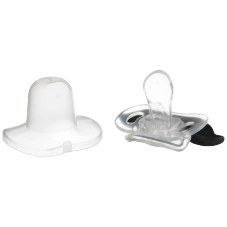 Silicone orthodontic dummy "Bear", from 0 months, with a cap-7