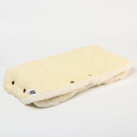 The coupling for the stroller is quilted Elegante, color: Milk-2