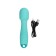 Vibrator "Dryuchka-Help", silicone, mint, 18.5 cm