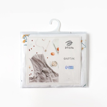 Apron Ethel "Field flowers" 60x70cm, Rogozhka 176 g/m2, 100% HL-6