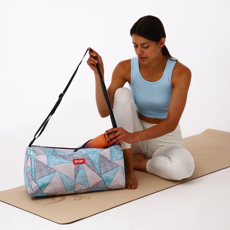 Sports bag, Textura, average size, blue color-8