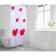 The bathroom curtains Papavero, 180 x 200 cm