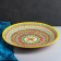 Largan Rishtan ceramics "Patterns", 42 cm, yellow