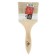 Brush flat scrap, natural bristles, wooden handle, 3 ", 75 mm