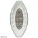 Oval dish Lenardi "Daria", size 27x13 cm