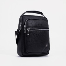 Male bag, black color