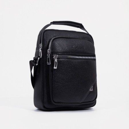 Male bag, black color