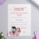 Love certificate "With love for you", 10 x 14 cm