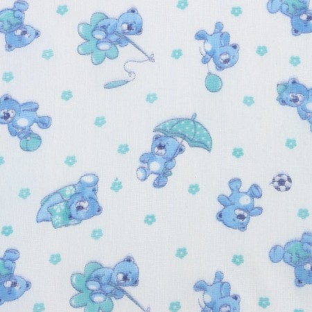 Children's chintz diaper, 80x120 cm, 100% cotton, 80 GM 1249, color mix-1