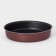 Form for the “Fun” cake, 1.6 l, d = 22 cm, anti -stick coating, burgundy color