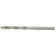 The metal drill elongated Matrix, 12x205 mm, HSS, cylindrical shank, 5 pcs.
