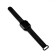 Electronic watch watches, D-3.7 cm, calendar, silicone strap, black