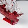 Souvenir Small Small Vincelot, sides red tree, white sails, 4 × 20 × 20 cm